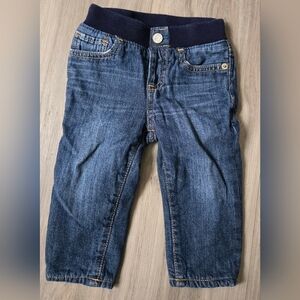 GAP Kids Dark Blue Jeans with Navy Waistband